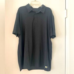 Vuori Strato Tech Polo Men’s Large in Lake Heather